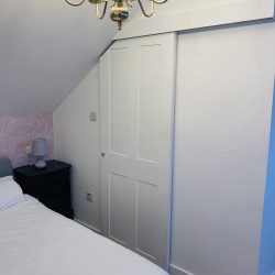 En-suite in Green Sails House, self-catering holiday accommodation in Weymouth, Dorset
