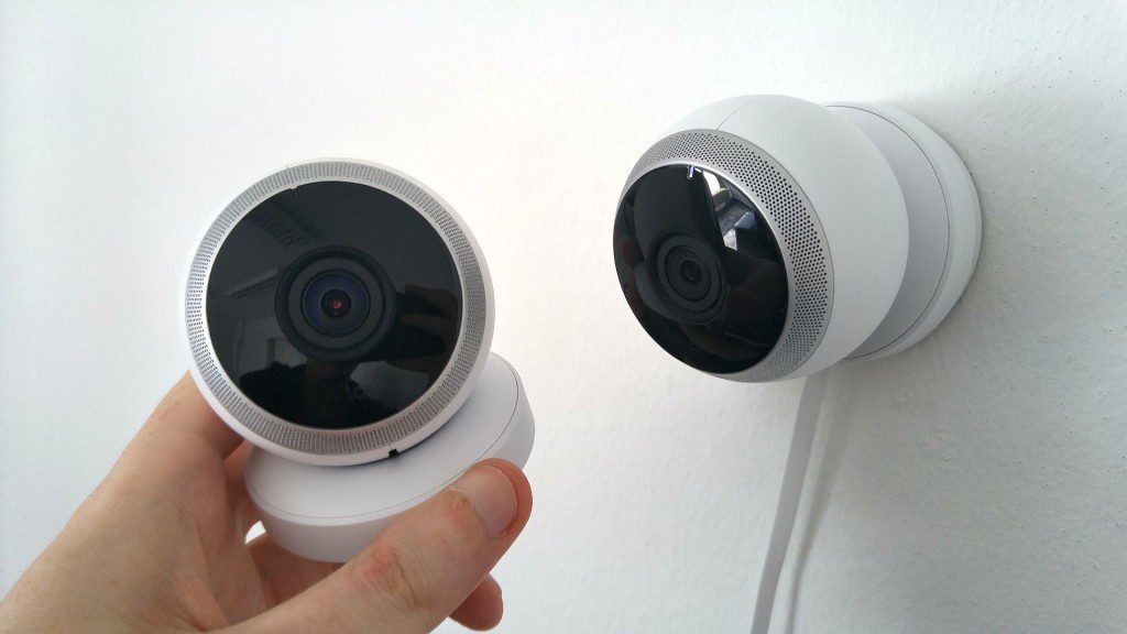 Security cameras including smart devices like Ring or Hive aren't permitted
