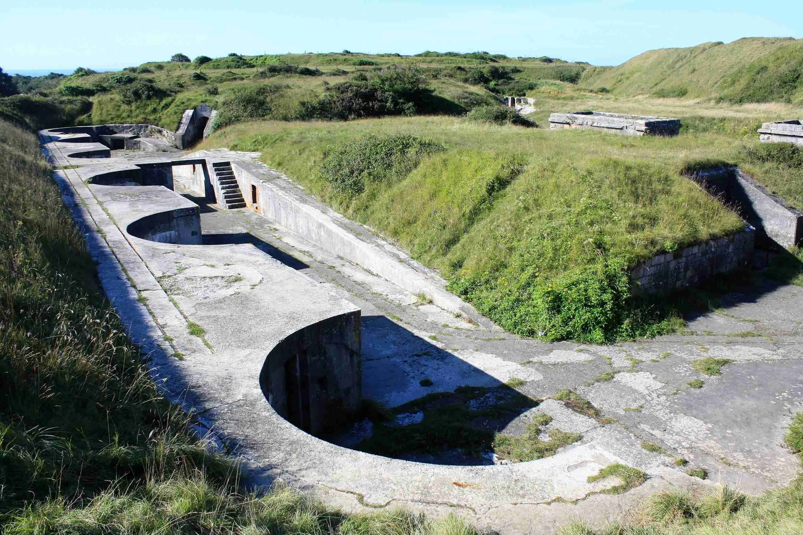Verne High Angle Battery, Portland, Dorset - Osprey Holiday Cottages